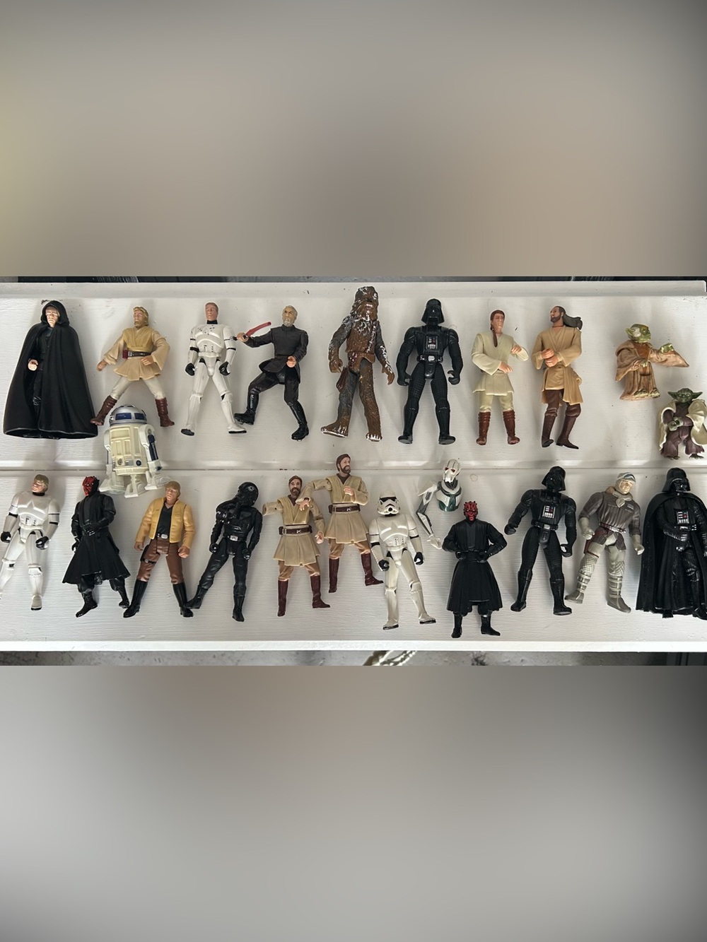 Star Wars Action Figures Set - assortment of 38 pieces